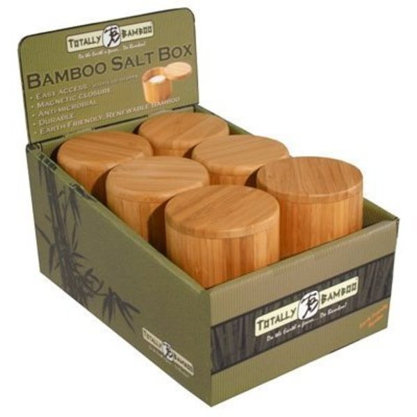 Totally Bamboo RND Bamboo Salt Box 20-2083